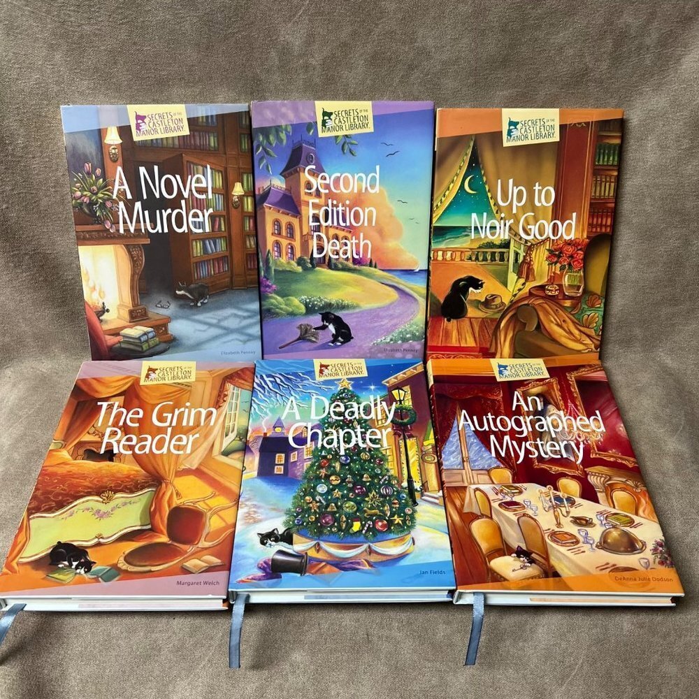 The Secrets of the Castleton Manor Library - Annie's Fiction - 6 Book Lot